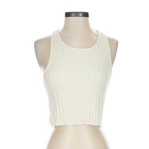 Silence + Noise Ribbed Racerback Crop Tank